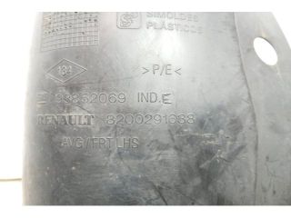 bontott RENAULT TRAFIC Bal első Dobbetét (Kerékjárati, Műanyag)