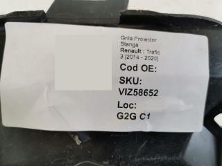 bontott RENAULT TRAFIC Bal Ködzárófény Keret