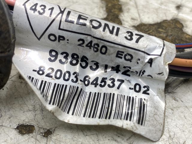 bontott RENAULT TRAFIC Csomagtérajtó Kábelköteg