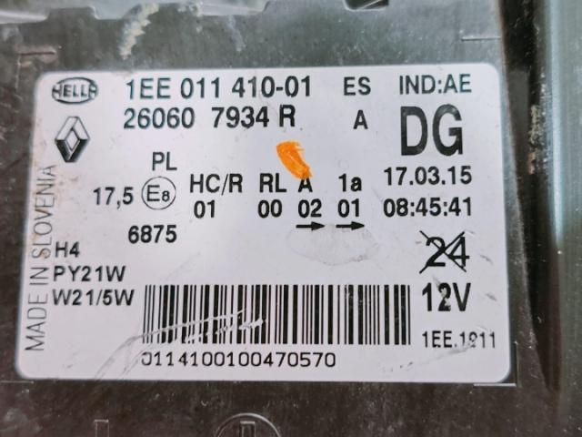 bontott RENAULT TRAFIC Fényszóró (Pozíciófüggetlen)