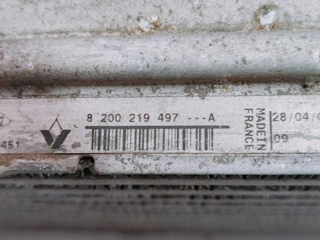 bontott RENAULT TRAFIC Intercooler