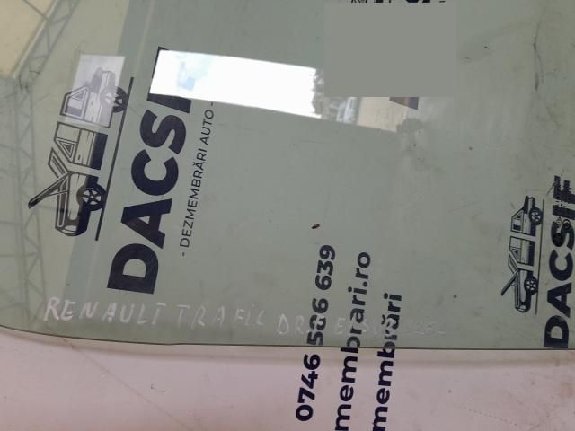 bontott RENAULT TRAFIC Jobb első Ablak