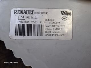 bontott RENAULT TRAFIC Jobb első Irányjelző