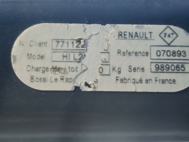 bontott RENAULT TRAFIC Tetőcsomagtartó