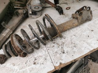 bontott RENAULT TWINGO I Bal első Gólyaláb (Lengécsillapító, Rugó)