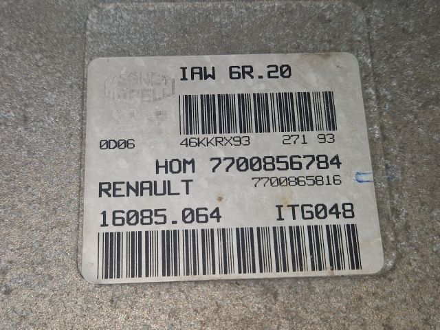 bontott RENAULT TWINGO I Motorvezérlő