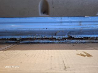 bontott RENAULT TWINGO I Bal első Ajtó (Részeivel)