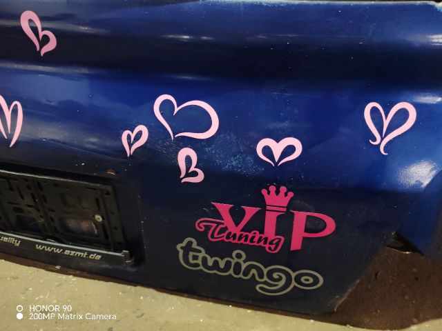 bontott RENAULT TWINGO I Csomagtérajtó (Részeivel)