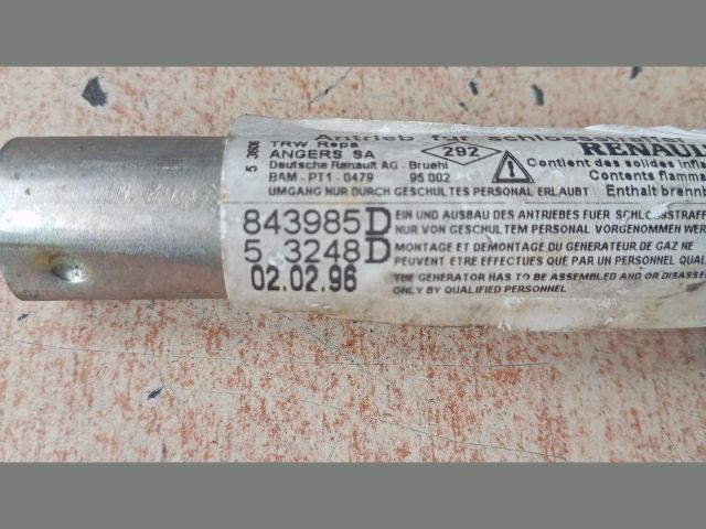 bontott RENAULT TWINGO I Jobb első Biztonsági Öv Csat