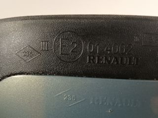 bontott RENAULT TWINGO I Jobb Visszapillantó Tükör (Elektromos)