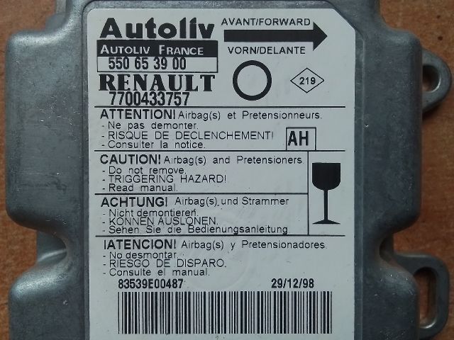 bontott RENAULT TWINGO I Légzsák Elektronika