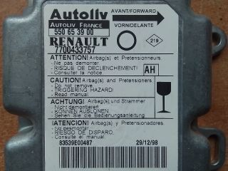 bontott RENAULT TWINGO I Légzsák Elektronika