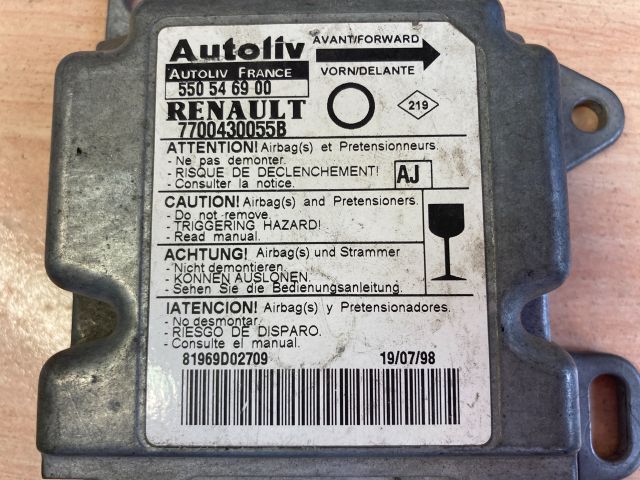 bontott RENAULT TWINGO I Légzsák Elektronika