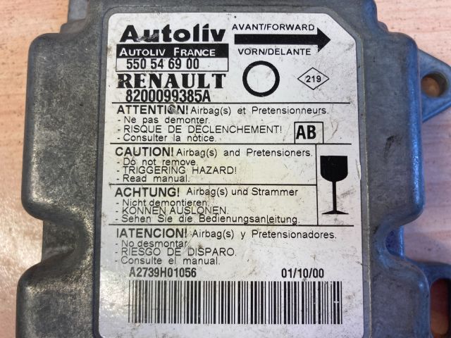 bontott RENAULT TWINGO I Légzsák Elektronika