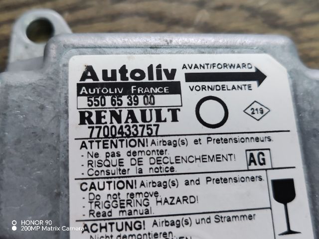 bontott RENAULT TWINGO I Légzsák Elektronika