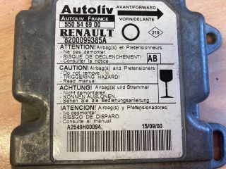 bontott RENAULT TWINGO I Légzsák Elektronika