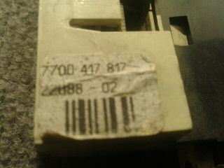 bontott RENAULT TWINGO I Multifunkciós Kijelző