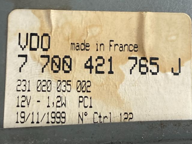 bontott RENAULT TWINGO I Multifunkciós Kijelző