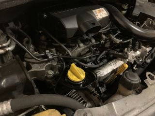 bontott RENAULT TWINGO II Motor (Fűzött blokk hengerfejjel)