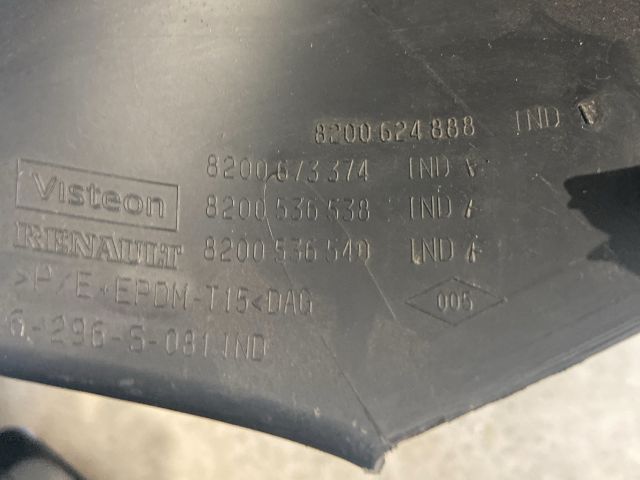 bontott RENAULT TWINGO II Alsó Kormányoszlop Burkolat