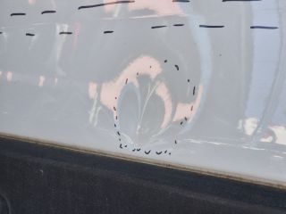 bontott RENAULT TWINGO III Jobb hátsó Ajtó (Üres lemez)