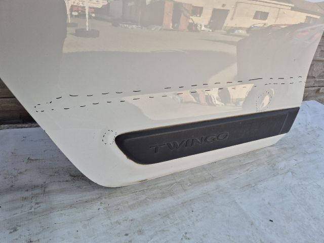 bontott RENAULT TWINGO III Jobb hátsó Ajtó (Üres lemez)