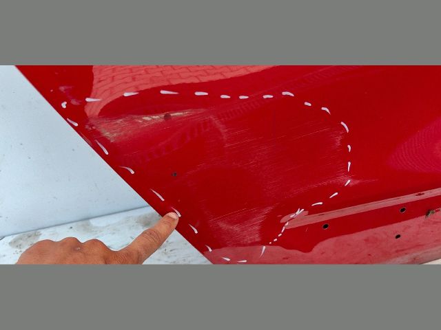 bontott RENAULT TWINGO III Jobb hátsó Ajtó (Üres lemez)