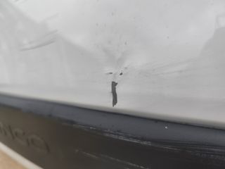 bontott RENAULT TWINGO III Jobb hátsó Ajtó (Üres lemez)