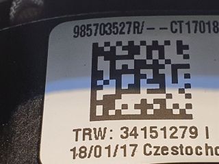 bontott RENAULT TWINGO III Kormánylégzsák