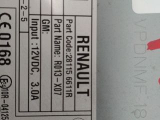 bontott RENAULT TWINGO III Rádió / CD