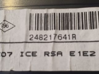 bontott RENAULT TWINGO III Kilométeróra