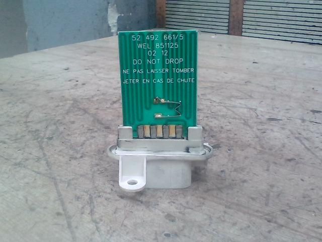 bontott RENAULT VEL SATIS Előtét Ellenállás Fűtőmotor