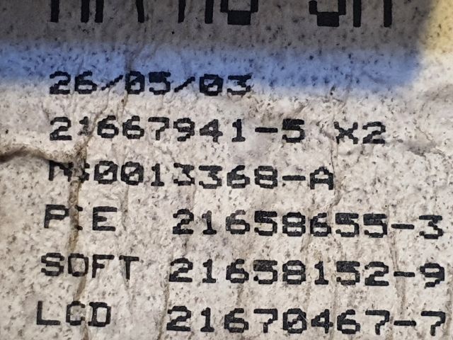 bontott RENAULT VEL SATIS Multifunkciós Kijelző