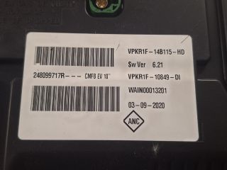 bontott RENAULT ZOE Kilométeróra