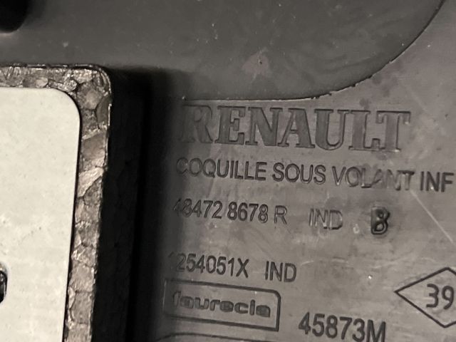 bontott RENAULT ZOE Alsó Kormányoszlop Burkolat