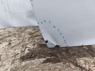 bontott RENAULT ZOE Bal első Ajtó (Üres lemez)