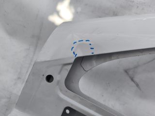 bontott RENAULT ZOE Bal első Ajtó (Üres lemez)