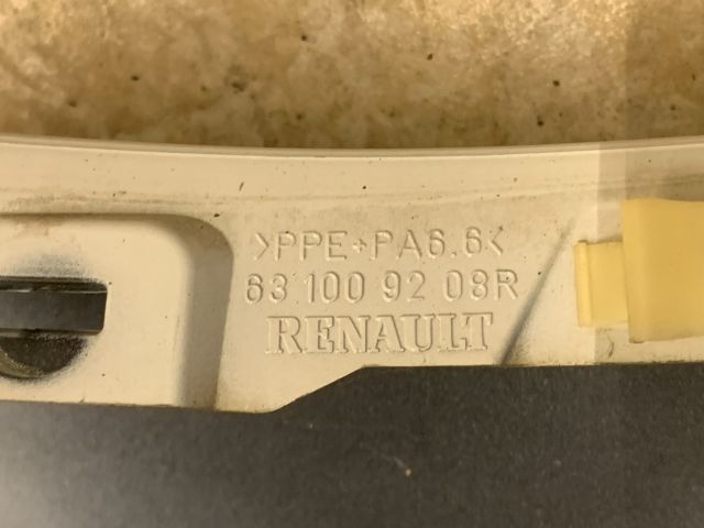 bontott RENAULT ZOE Bal első Sárvédő