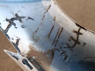 bontott RENAULT ZOE Bal első Sárvédő