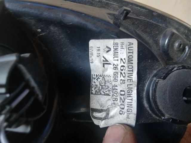 bontott RENAULT ZOE Bal Hátsó Lámpa