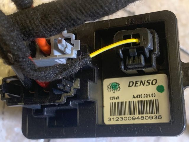 bontott RENAULT ZOE Előtét Ellenállás Fűtőmotor