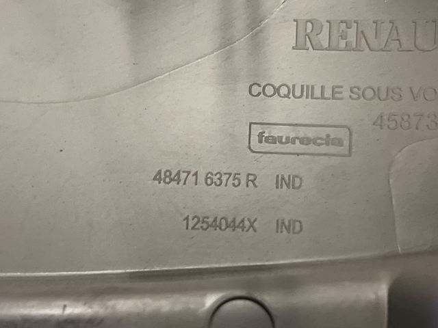 bontott RENAULT ZOE Felső Kormányoszlop Burkolat