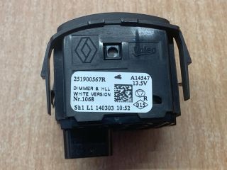 bontott RENAULT ZOE Fényszórómagasság Állító Kapcsoló