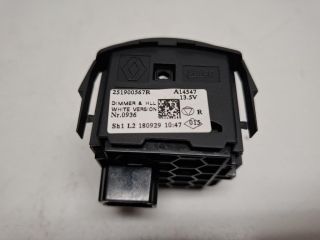 bontott RENAULT ZOE Fényszórómagasság Állító Kapcsoló