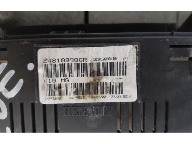 bontott RENAULT ZOE Fordulatszámmérő