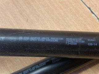 bontott RENAULT ZOE Gázrugós Kitámasztó Teleszkóp Pár Csomagtérajtó