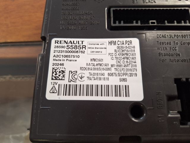 bontott RENAULT ZOE Gyújtó Elektronika