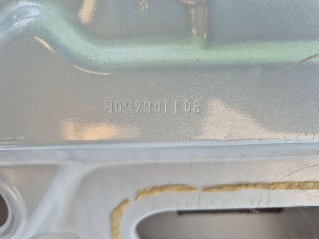 bontott RENAULT ZOE Jobb első Ajtó (Üres lemez)