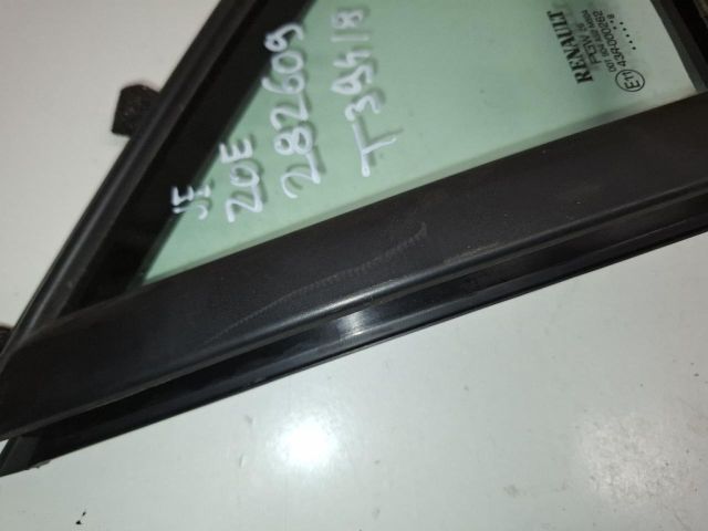 bontott RENAULT ZOE Jobb első Fixüveg (Ajtóban)