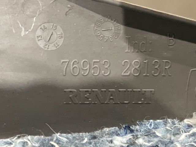 bontott RENAULT ZOE Jobb hátsó Belső Küszöb Burkolat